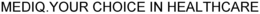 MEDIQ.YOUR CHOICE IN HEALTHCARE trademark