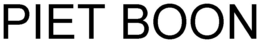 PIET BOON trademark