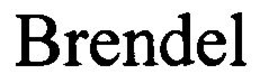 BRENDEL trademark