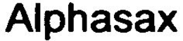 ALPHASAX trademark