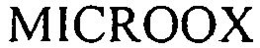 MICROOX trademark