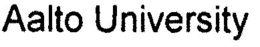AALTO UNIVERSITY trademark