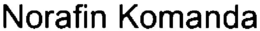 NORAFIN KOMANDA trademark