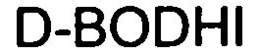 D-BODHI trademark