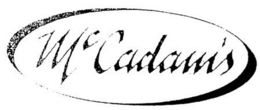 MCCADAM'S trademark