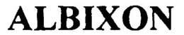ALBIXON trademark
