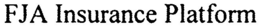 FJA INSURANCE PLATFORM trademark