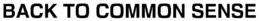 BACK TO COMMON SENSE trademark