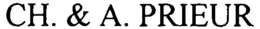 CH. & A. PRIEUR trademark