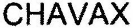 CHAVAX trademark