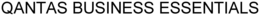 QANTAS BUSINESS ESSENTIALS trademark