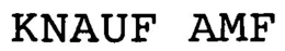 KNAUF AMF trademark