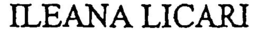 ILEANA LICARI trademark