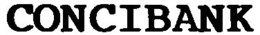 CONCIBANK trademark