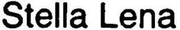 STELLA LENA trademark