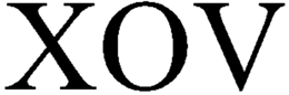 XOV trademark