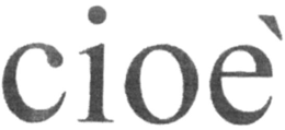 CIOE trademark