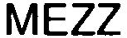 MEZZ trademark