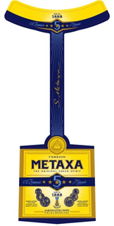 METAXA THE ORIGINAL GREEK SPIRIT 5 STARS 1888 S. & E. & A. METAXA A.B.E. trademark