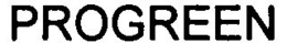 PROGREEN trademark