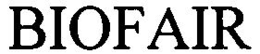BIOFAIR trademark