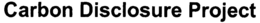 CARBON DISCLOSURE PROJECT trademark