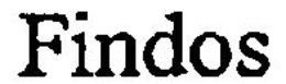 FINDOS trademark