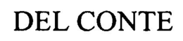 DEL CONTE trademark
