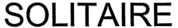 SOLITAIRE trademark