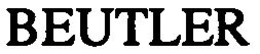 BEUTLER trademark