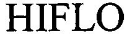 HIFLO trademark