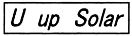 U UP SOLAR trademark