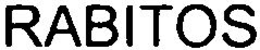 RABITOS trademark