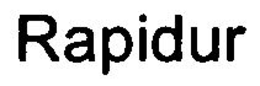 RAPIDUR trademark