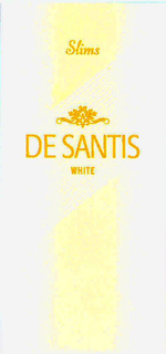 DE SANTIS WHITE trademark