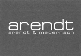 ARENDT ARENDT & MEDERNACH trademark