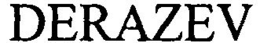 DERAZEV trademark