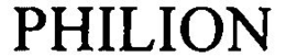 PHILION trademark