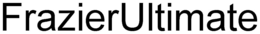 FRAZIERULTIMATE trademark