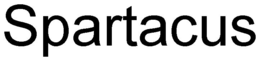 SPARTACUS trademark
