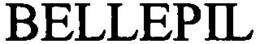 BELLEPIL trademark