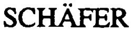 SCHÄFER trademark