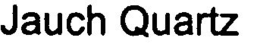 JAUCH QUARTZ trademark