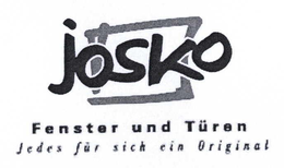 JOSKO FENSTER UND TÜREN JEDES FÜR SICH EIN ORIGINAL trademark