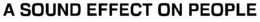 A SOUND EFFECT ON PEOPLE trademark