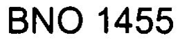 BNO 1455 trademark