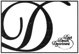 D DEPT DENIM DEPARTMENT trademark