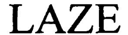 LAZE trademark