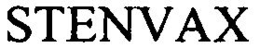 STENVAX trademark