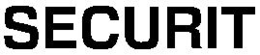 SECURIT trademark